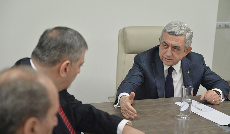 Serzh Sargsyan: the project should be clear, with measurable results