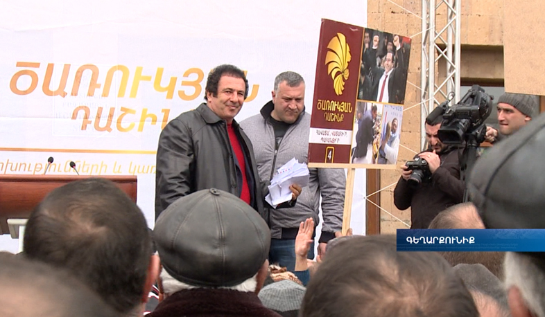 Gagik Tsarukyan: give as the chance to change the system and law