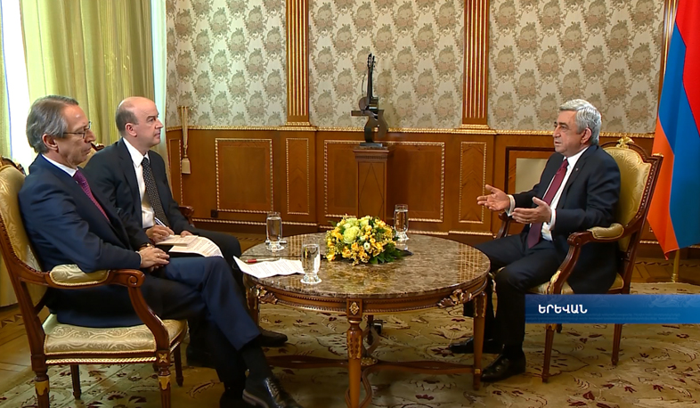 Արտաքին քաղաքականության մեջ ՀՀ-ն առաջնորդվում է իրատեսությամբ. Նախագահի հարցազրույցը EFFE-ին