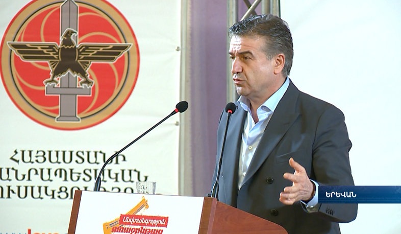 Karen Karapetyan: we will  come across such method for peace, which will no ways hurt our pride