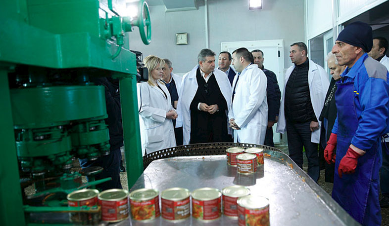 Վարչապետը ծանոթացել է  Գեղարքունիքի արտադրական ձեռնարկությունների գործունեությանը