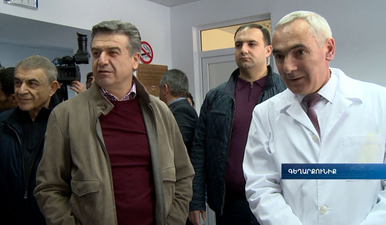 Վարչապետը ծանոթացել է Ճամբարակի բուժկենտրոնի պայմաններին