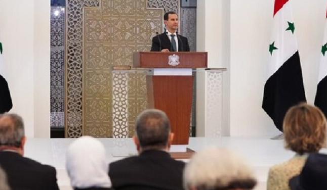 Assad sworn-in as Syria president for 4th term