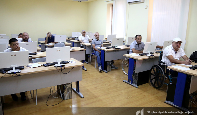 ՊԵԿ ուսումնական կենտրոնում հայրենիքի պաշտպանների համար կազմակերպվել են դասընթացներ