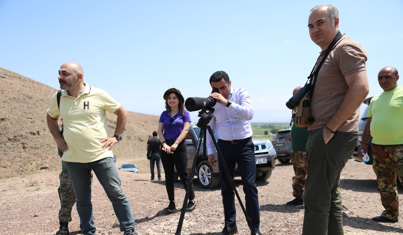 Ռոմանոս Պետրոսյանն աշխատանքային այցով եղել է «Խոր Վիրապ» և «Գոռավանի ավազուտներ» պետական արգելավայրերում