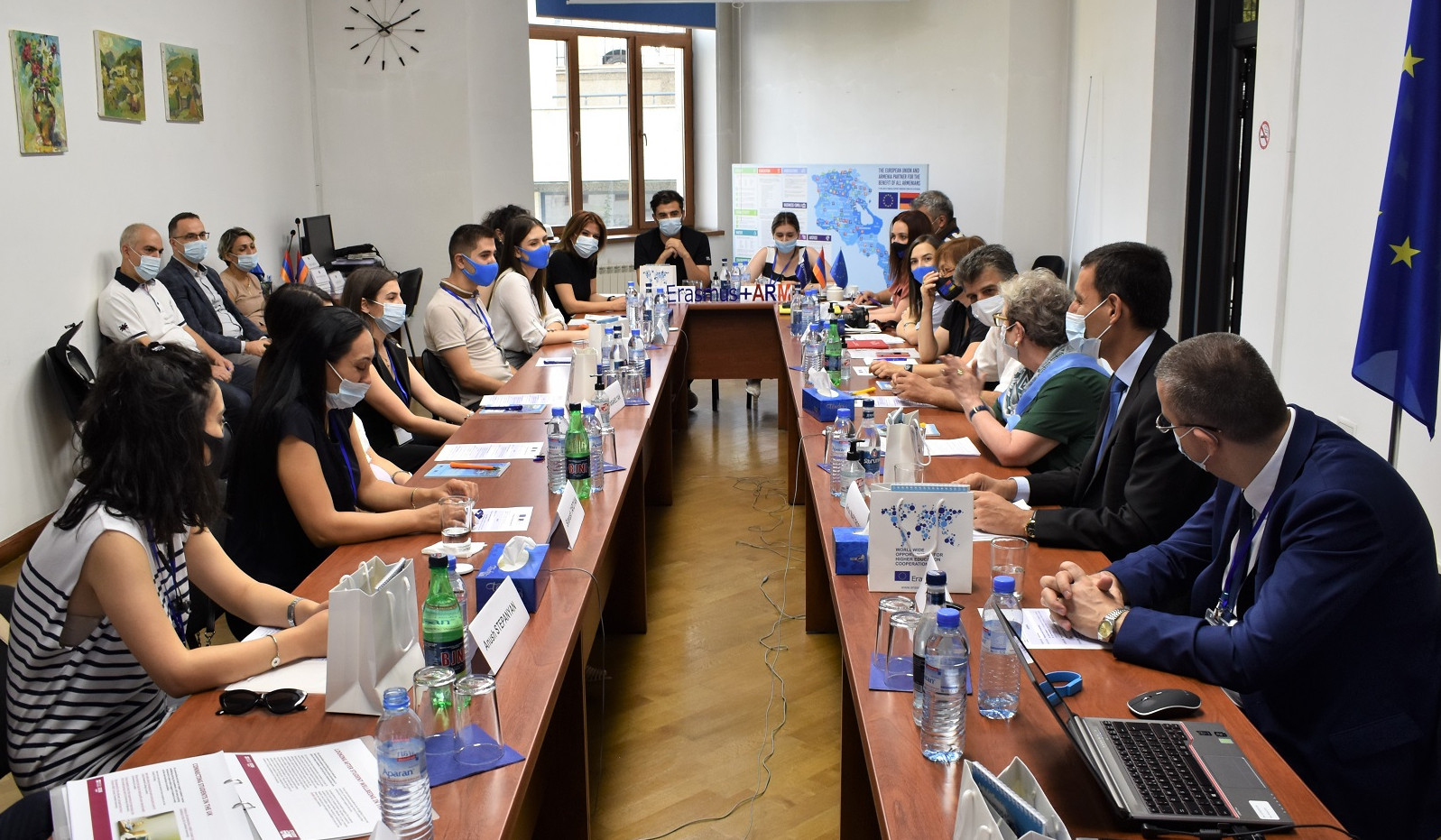 «Էրազմուս+» ծրագրի մասնակիցները հյուրընկալվել են ՀՀ-ում ԵՄ պատվիրակության գրասենյակում