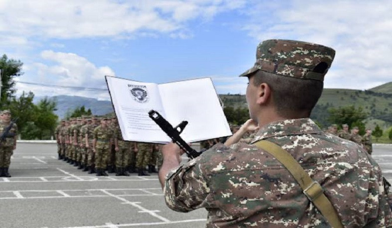 Կորոնավիրուսի տարածումը կանխելու համար նորակոչիկների երդման արարողությանը մասնակցելու կարգ է սահմանվել