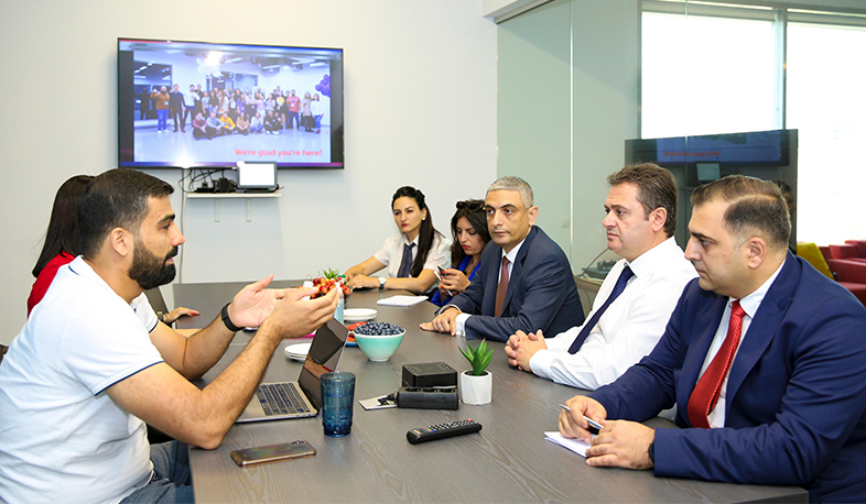 Հայկ Չոբանյանը DISQO ընկերության ղեկավար կազմի հետ քննարկել է հայկական տեխնոլոգիական էկոհամարգ ձևավորելու հնարավորությունը