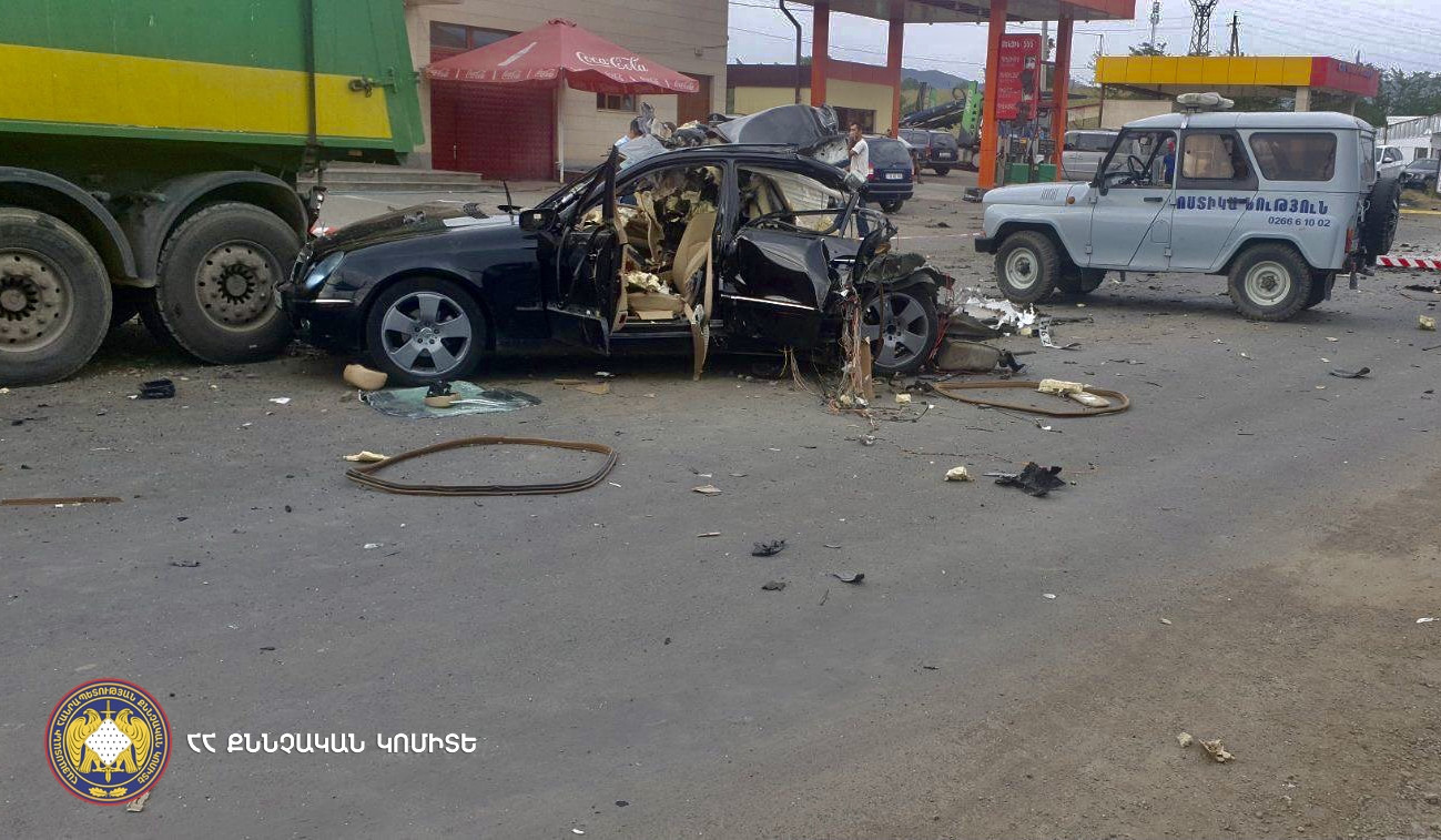 Մեքենայի պայթյունից Բագրատաշենի մաքսատան մոտ 35-ամյա վարորդը մահացել է