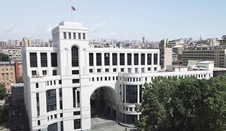 Azerbaijani side tries to present as an argument its readiness to solve problem by force: Armenia’s Foreign Ministry