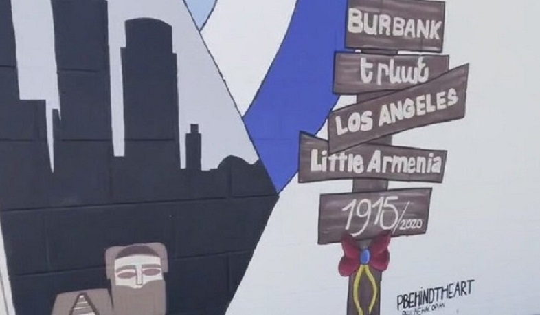 First Armenian-themed mural unveiled in Burbank