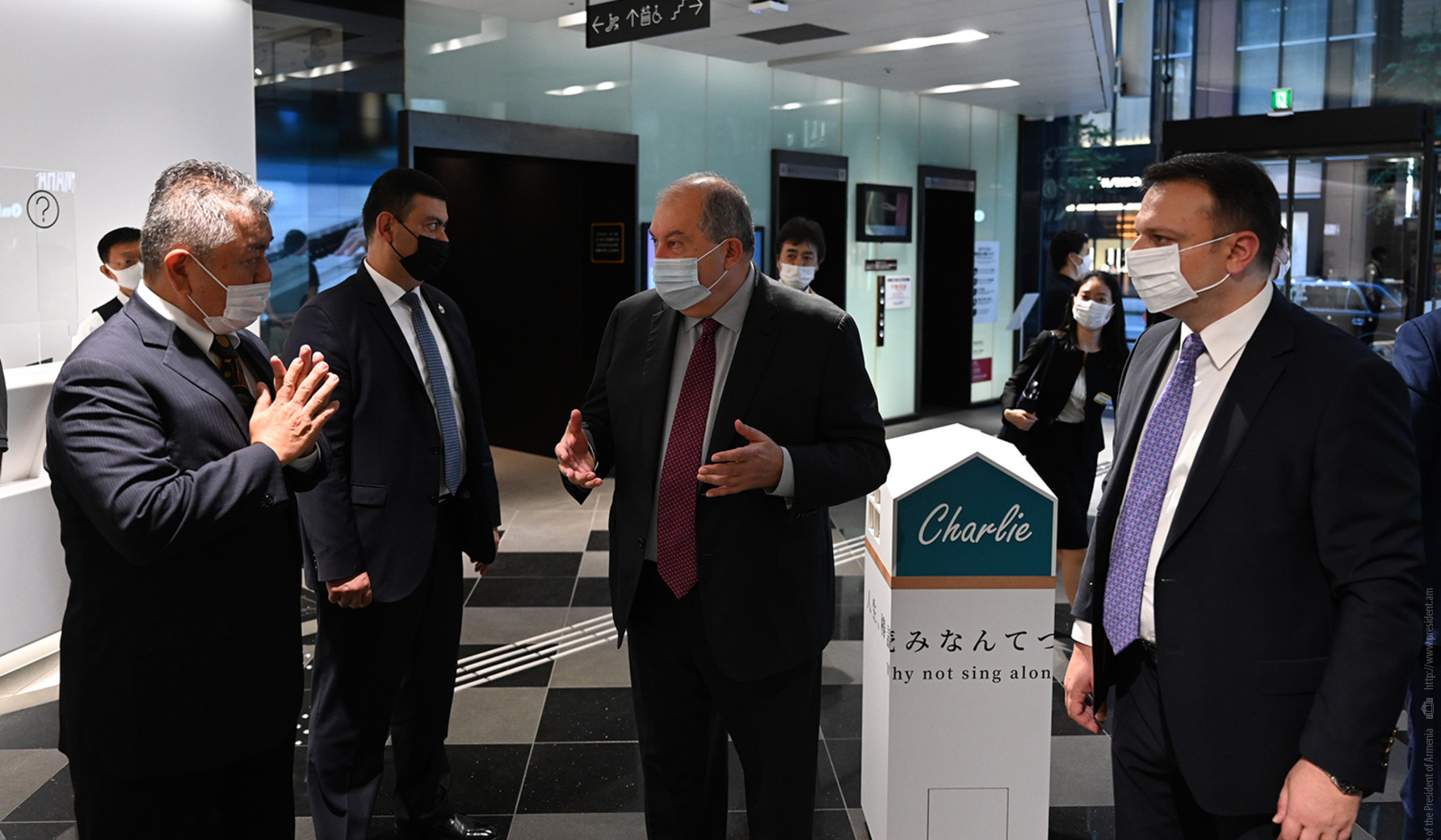 Արմեն Սարգսյանն արհեստական բանականության ոլորտում համագործակցության հարցեր է քննարկել ճապոնական YAMAHA ընկերության ներկայացուցիչների հետ