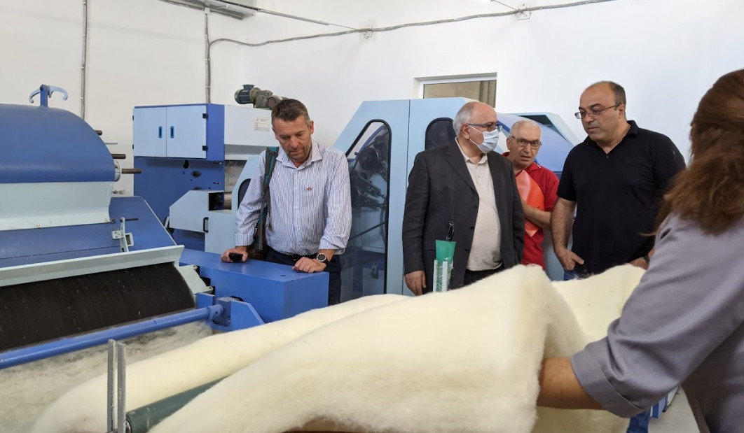 Ամասիայի բրդի գործարանում ներդրումներ են արվում արտադրության շարունակականության համար