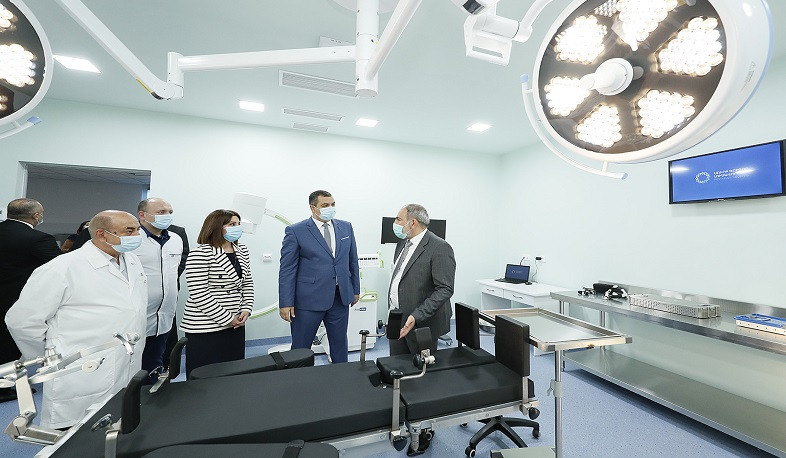 Նիկոլ Փաշինյանը ծանոթացել է «Սուրբ Գրիգոր Լուսավորիչ» ԲԿ-ի հիմնանորոգման և տեխնիկական վերազինման աշխատանքներին