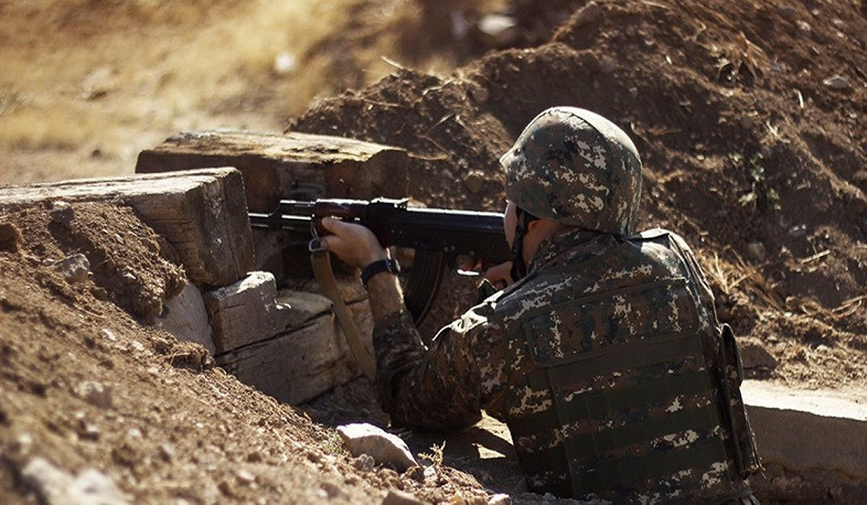 С 15:30 противник возобновил огонь в направлении армянских позиций Ерасха: МО РА