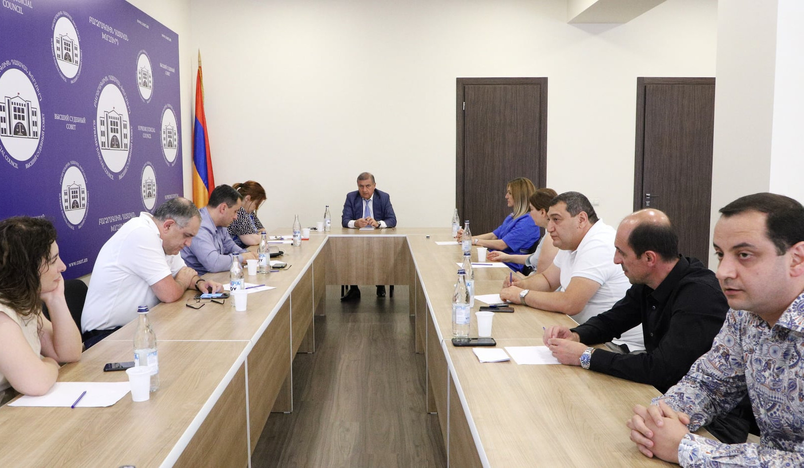 ԲԴԽ անդամները հանդիպեցին քաղաքացիական գործեր քննող դատավորների հետ