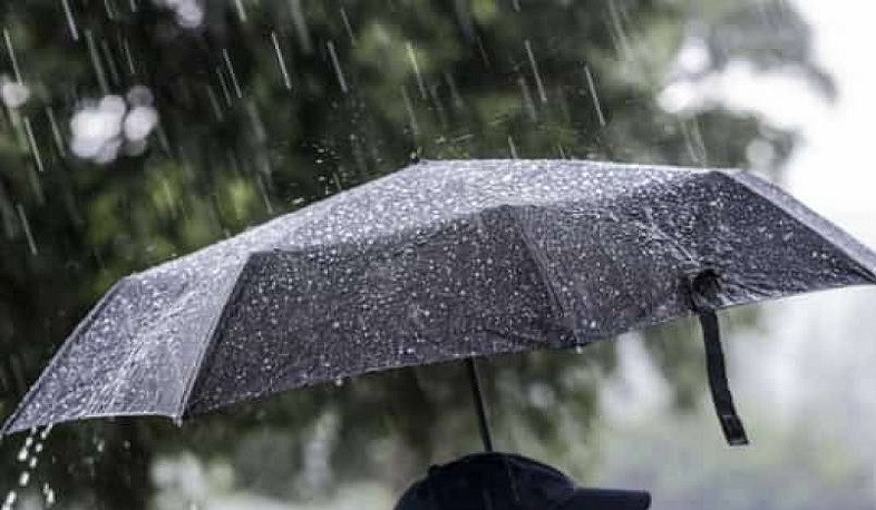 Հանրապետության առանձին շրջաններում սպասվում է անձրև և ամպրոպ, առանձին հատվածներում հնարավոր է նաև կարկուտ