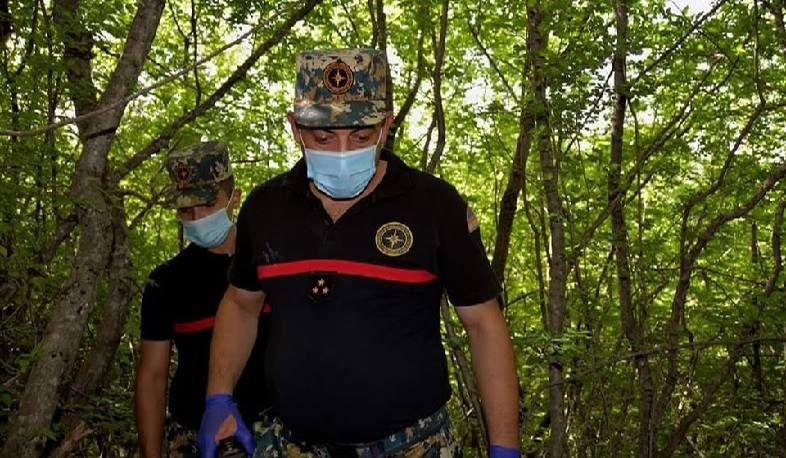 На участке Джракана обнаружено тело военнослужащего