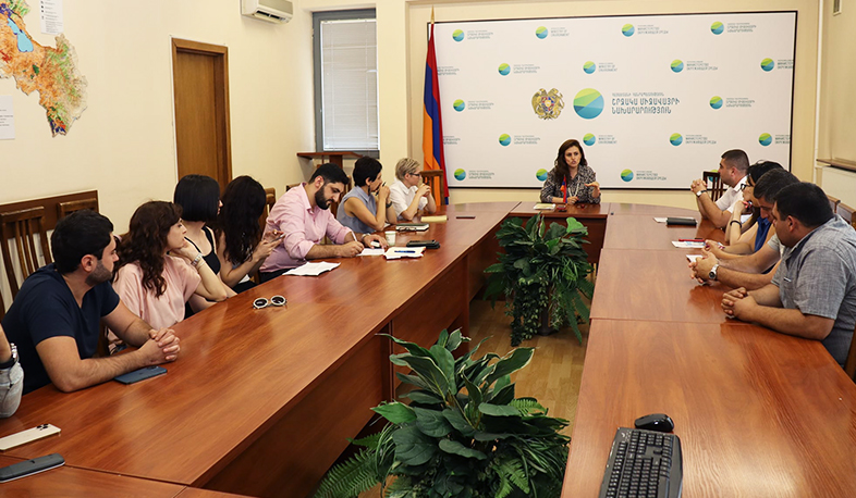 Նախարարի տեղակալը ներկայացրել է «Ջրվեժ» քաղաքային պարկի ապագա կառուցվածքի իր տեսլականը