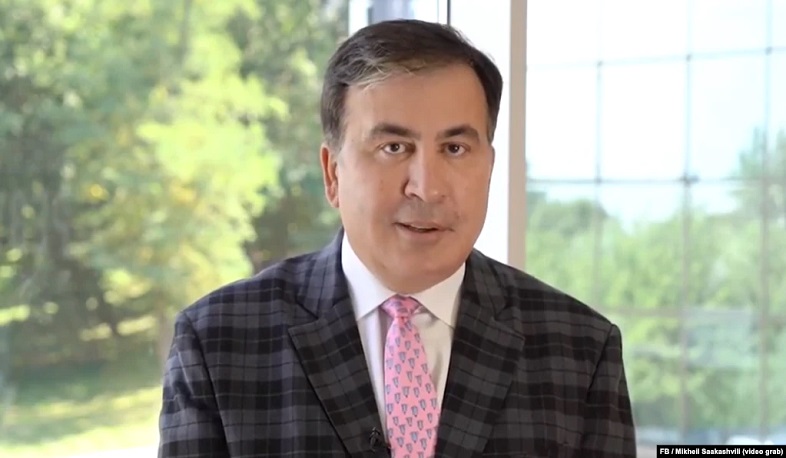 Mikheil Saakashvili re-announced his return to Georgia
