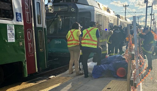 Investigation underway after 25 people were injured when 2 Green Line trains crashed near BU arena