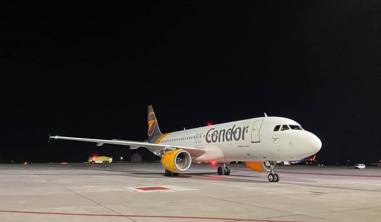 “Condor” Airlines has started operating flights on the route Frankfurt -Yerevan- Frankfurt
