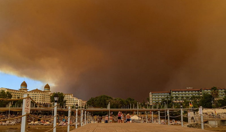 Թուրքիայի նախագահը հրդեհներից տուժած շրջանները հայտարարել է աղետի գոտի