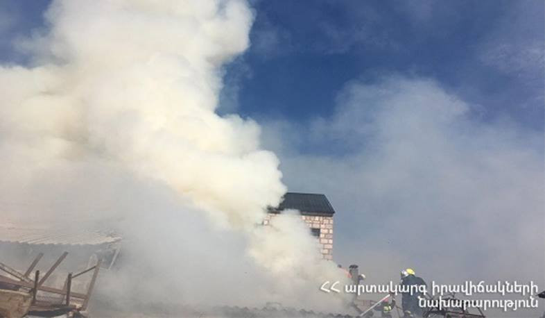 Զովունի գյուղում բռնկված հրդեհը մարվել է