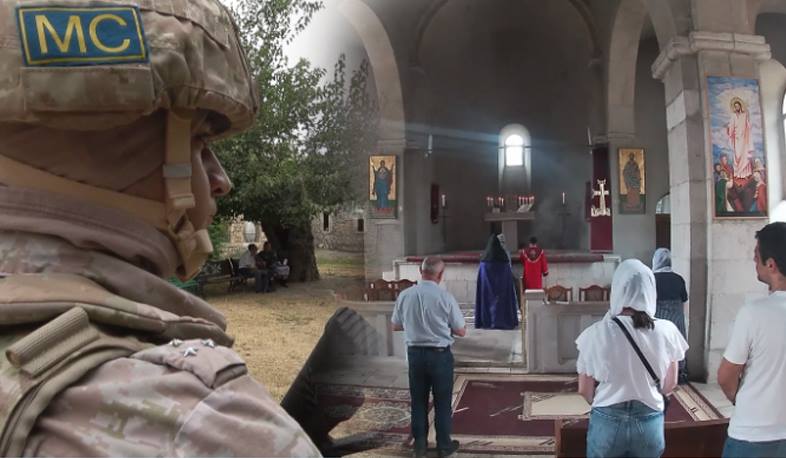More than 1000 pilgrims and residents of Nagorno-Karabakh visited the Amaras Christian monastery with the assistance of Russian peacekeepers during the week