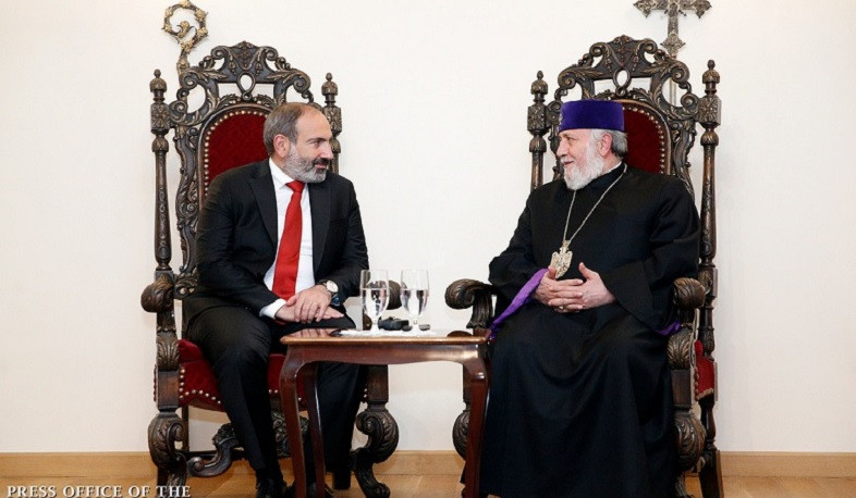 His Holiness Karekin II sends congratulatory message to Nikol Pashinyan