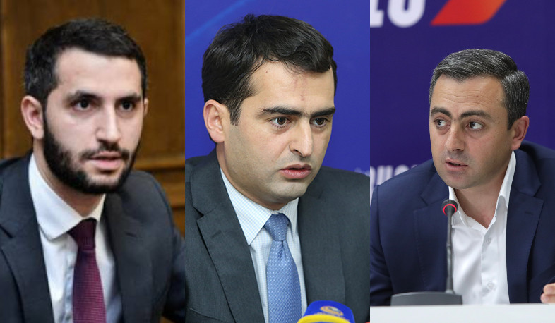 Ռուբեն Ռուբինյանը, Հակոբ Արշակյանն ու Իշխան Սաղաթելյանը՝ ԱԺ փոխնախագահների թեկնածու