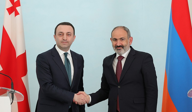Ираклий Гарибашвили поздравил Никола Пашиняна с назначением на должность премьер-министра