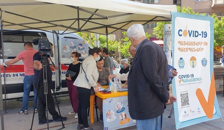 Պատվաստումային շարժական կայաններում հերթագրումը հնարավոր է նաև էլեկտրոնային համակարգի միջոցով