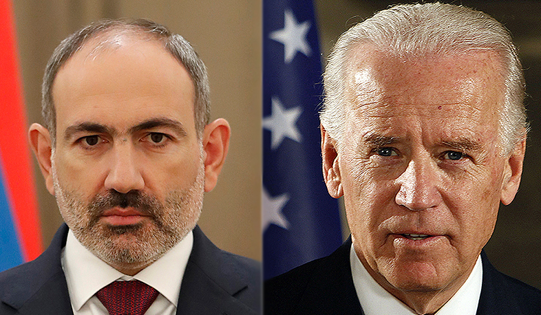 ԱՄՆ նախագահ Ջո Բայդենը շնորհավորական ուղերձ է հղել վարչապետ Նիկոլ Փաշինյանին