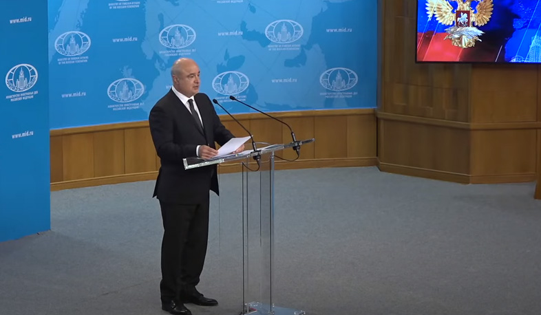 Россия готова вносить вклад в процесс нормализации обстановки, в том числе, через запуск совместной работы по делимитации и демаркации: представитель МИД РФ о ситуации на армяно-азербайджанской границе