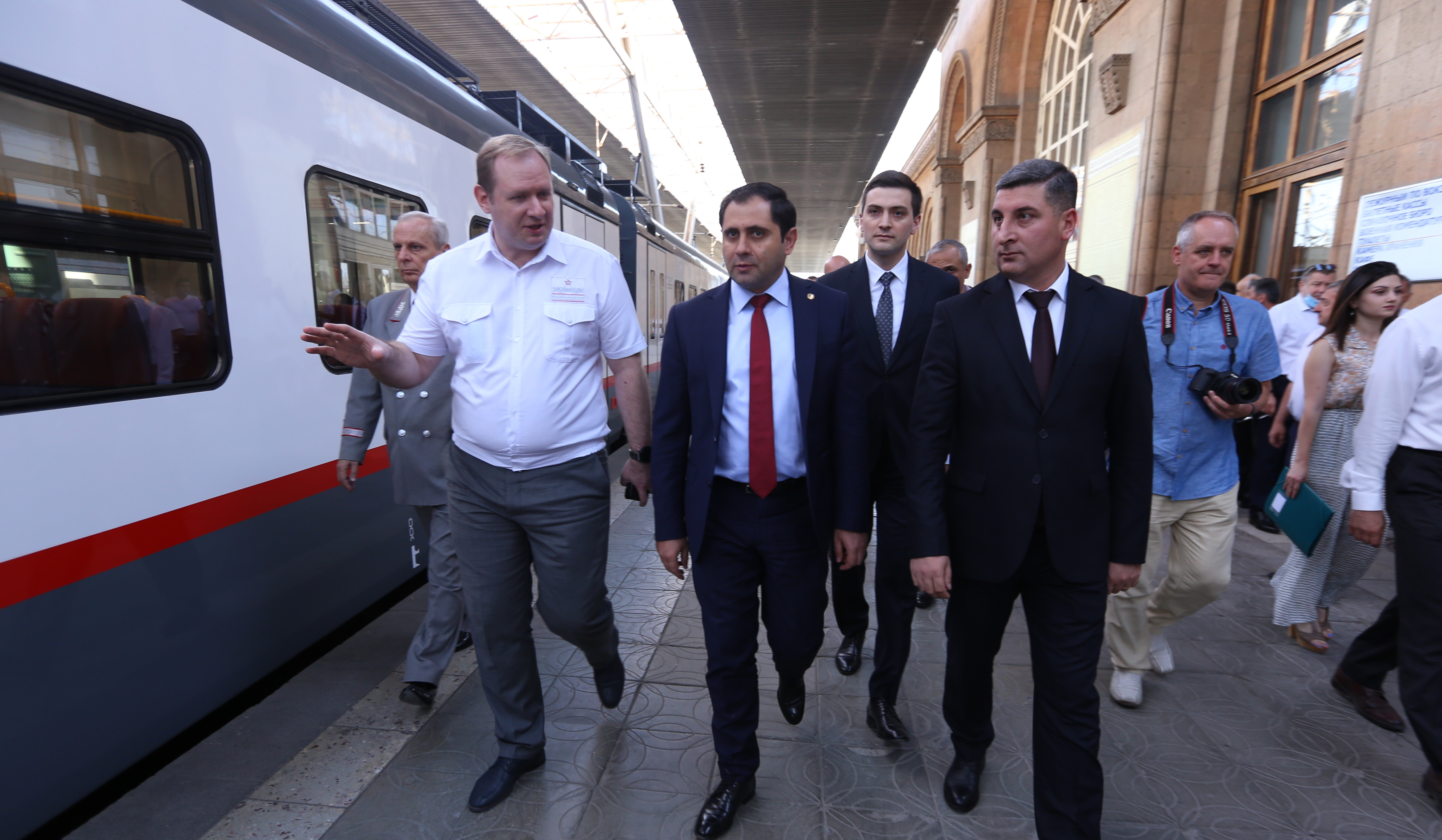 Կայացել է երկու նոր արագընթաց էլեկտրագնացքների ընդունման և շահագործման հանձնման շնորհանդեսը