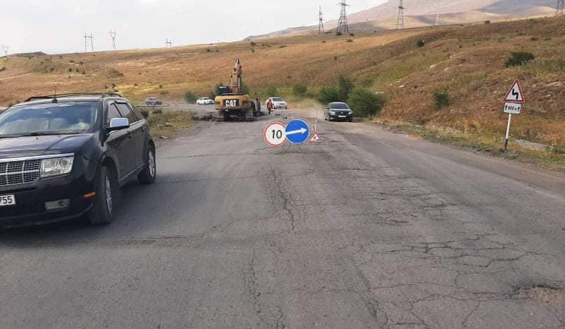 Սարավանի լեռնանցքում իրականացվում են հողային աշխատանքներ