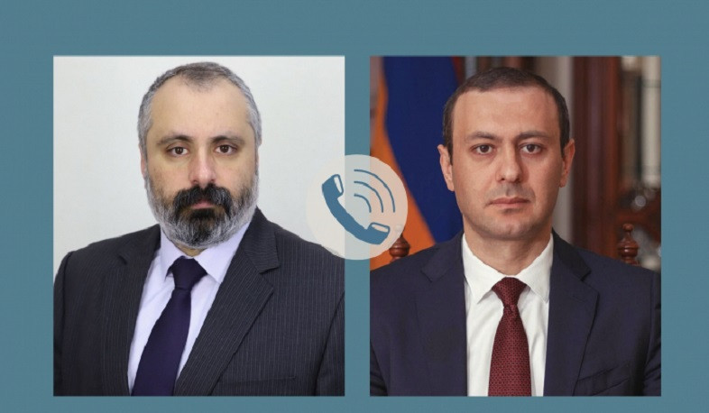 Davit Babayan and Armen Grigoryan discussed issues related to Azerbaijani-Karabakh conflict