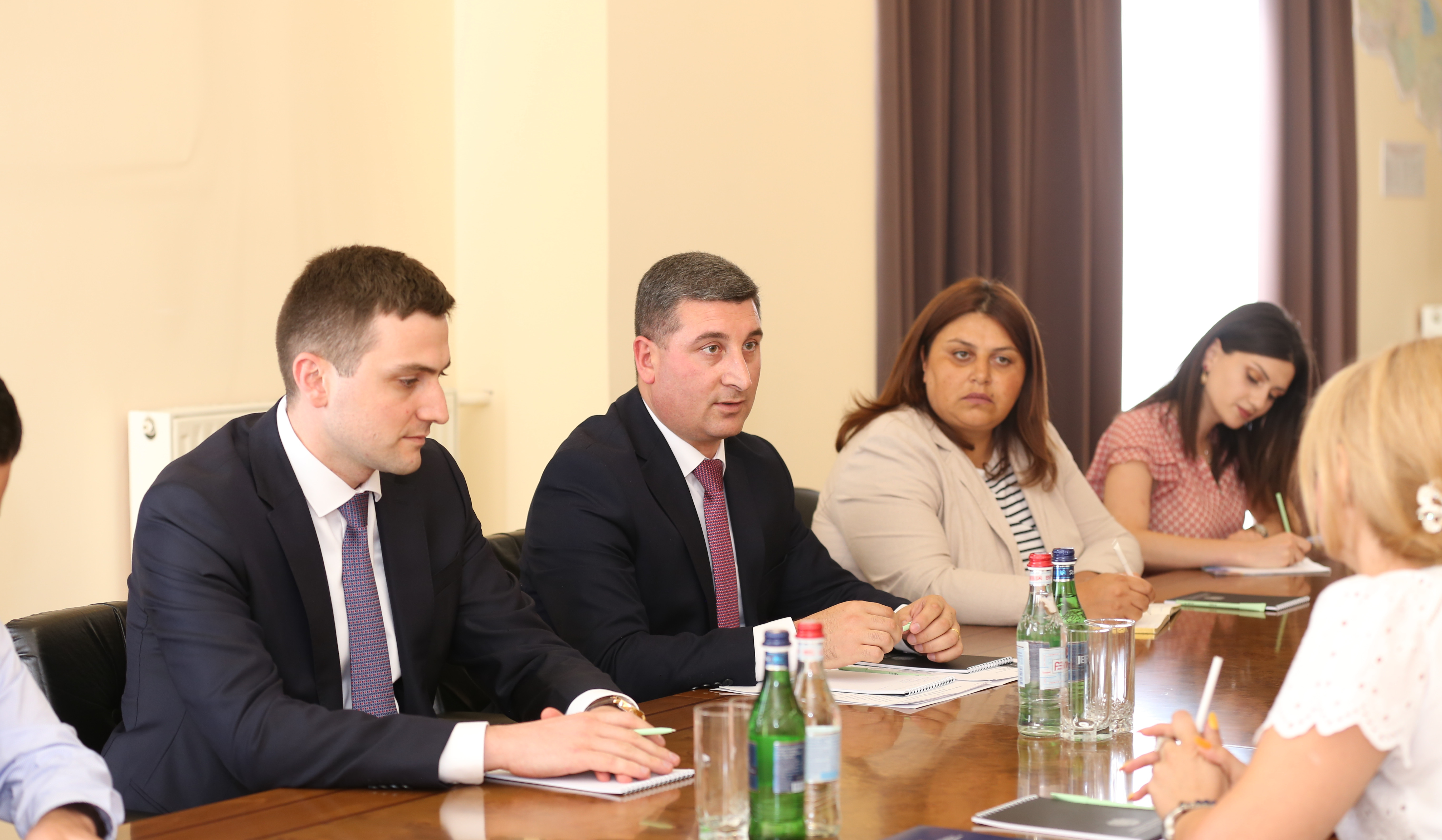 Գնել Սանոսյանն ընդունել է «ՏՐԱՍԵԿԱ» միջկառավարական հանձնաժողովի գլխավոր քարտուղարին