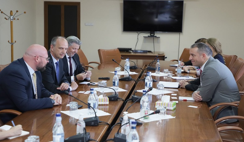 Ваган Керобян принял представителей авиакомпании Lufthansa