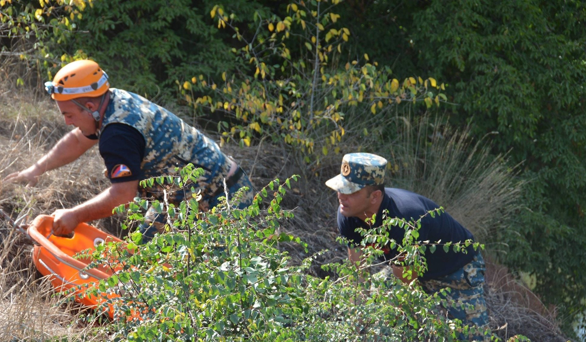 Вчерашние поиски тел военнослужащих не дали результата: ГСЧС Республики Арцах
