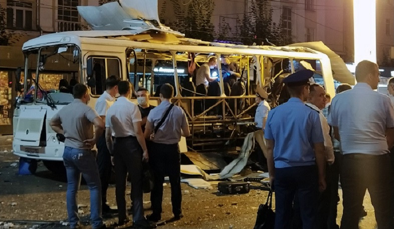 Two dead, 15 people injured in bus blast in Russia