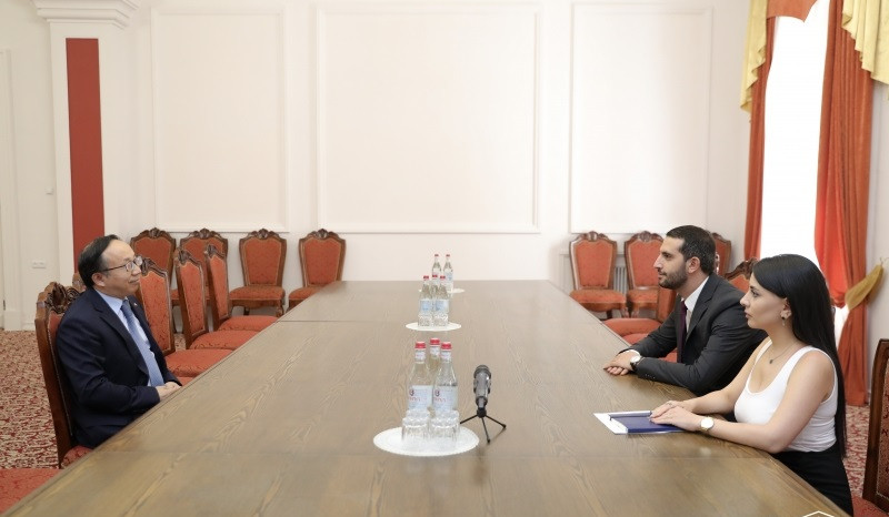 Рубен Рубинян представил послу Китая последствия посягательств Азербайджана на суверенную территорию Армении