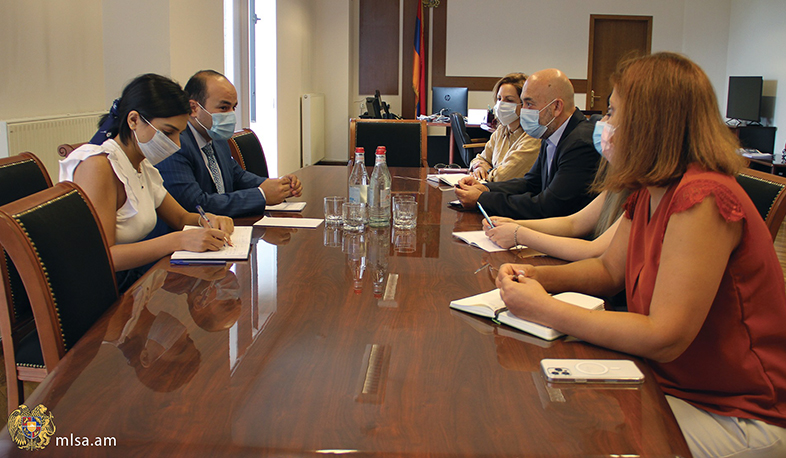 Նարեկ Մկրտչյանն ընդունել է Հայկական բարեգործական ընդհանուր միության ներկայացուցիչներին