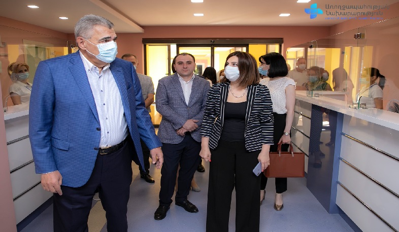 Անահիտ Ավանեսյանը դրական է գնահատել «Էրեբունի» բուժկենտրոնի հիմնանորոգված պոլիկլինիկայի ծառայությունները