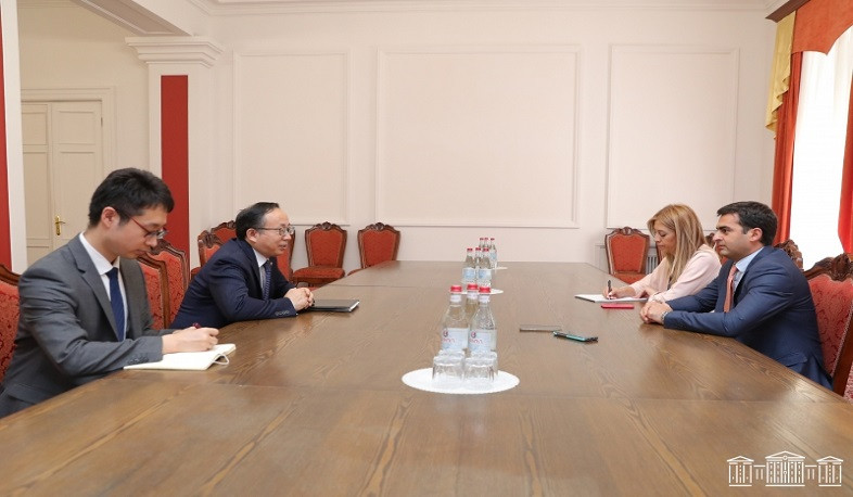 Акоп Аршакян и посол Китая в РА Фан Юн отметили важность углубления сотрудничества в сферах высоких технологий и образования
