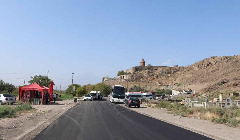 Հիմնանորոգվել է Խոր Վիրապ վանական համալիր տանող ավտոճանապարհը