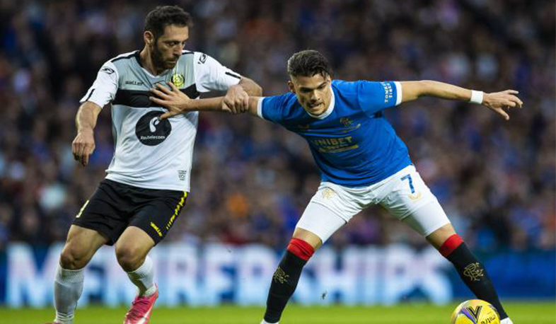 Եվրոպա լիգա. «Ալաշկերտը» նվազագույն հաշվով պարտվեց «Գլազգո Ռեյնջերսին»