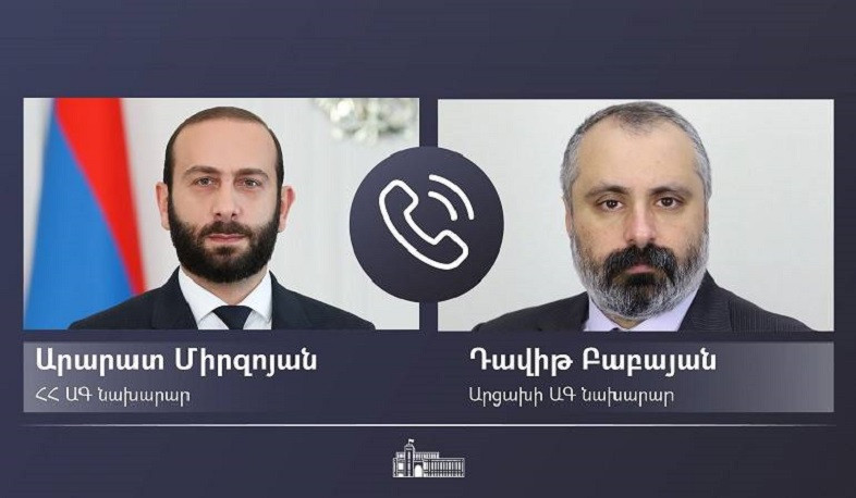 Ararat Mirzoyanla Davit Babayan arasında telefon danışığı olub