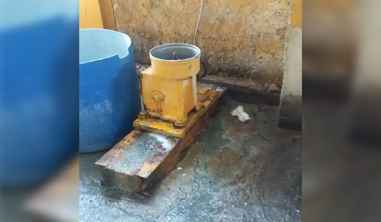 Վահագնի համայնքում կասեցվել է կաթնամթերքի երկու արտադրամասերի գործունեություն